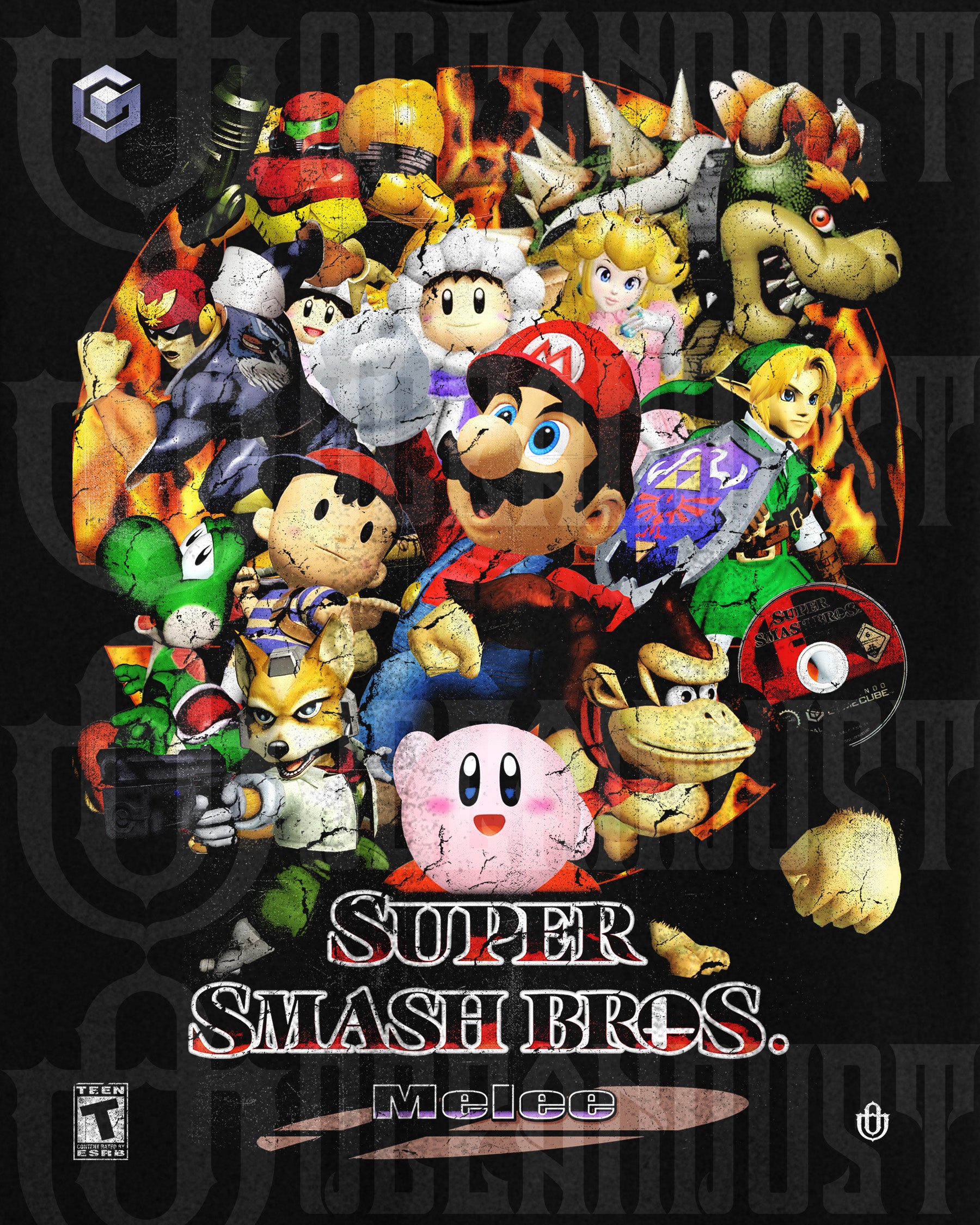 Video Games 'Super Smash Bros Melee' T-Shirt